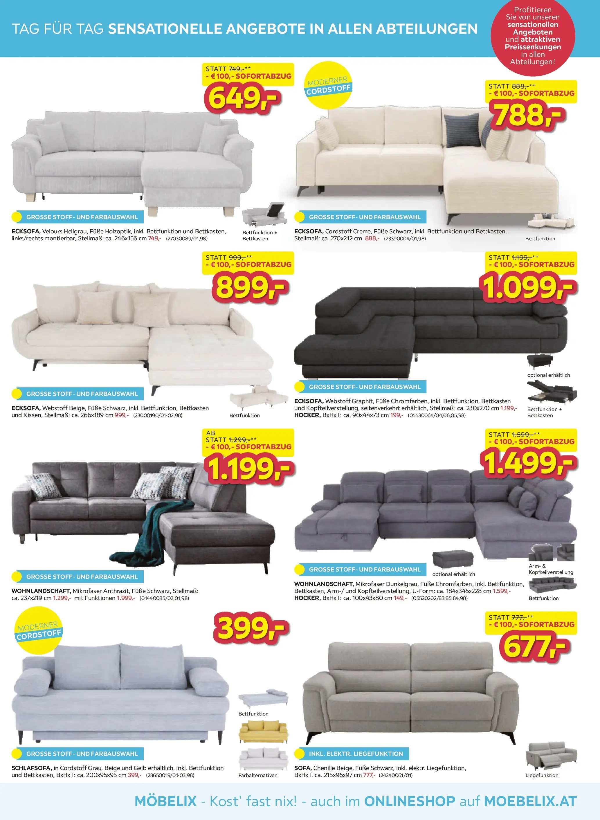 Möbelix - Flash Sale von 26.05.2026 - Aktuelle Angebote | Seite: 5