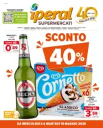 Iperal Sconto 40% - al 19.05.2026
