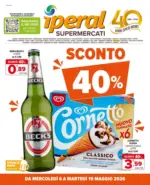 Iperal Sconto 40% - al 19.05.2026