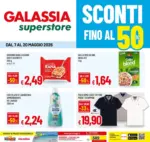 Galassia Sconti fino al 50% - al 20.05.2026