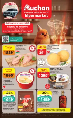 Auchan - Auchan újság érvényessége 2026.05.13-ig - amely érvényes a következő dátumtól: 06.05.2026