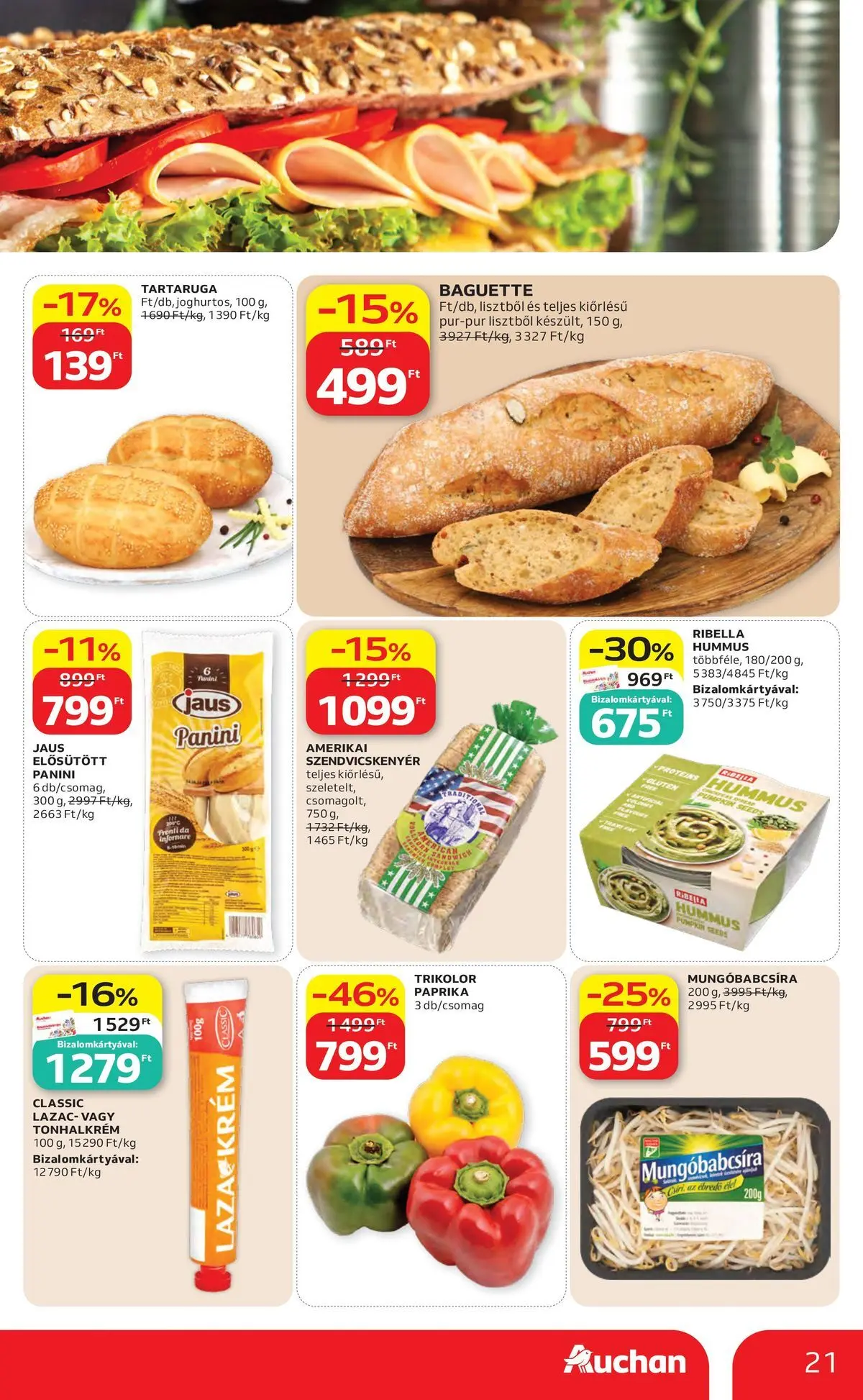 Auchan akciós újság Debrecen - 2026.05.06. -tól/töl > akció, lapozható szórólap 🛍️ | Oldal: 21