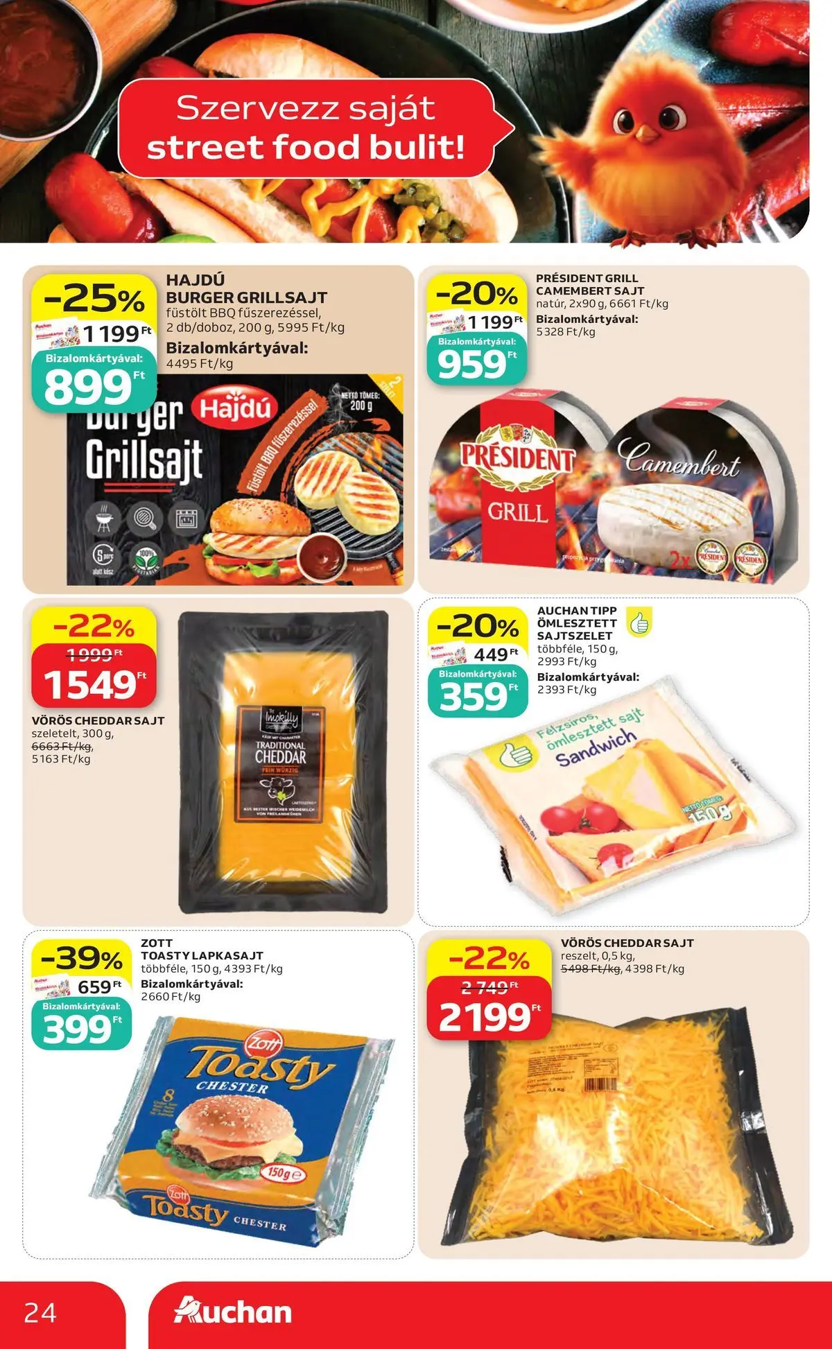 Auchan akciós újság Debrecen - 2026.05.06. -tól/töl > akció, lapozható szórólap 🛍️ | Oldal: 24
