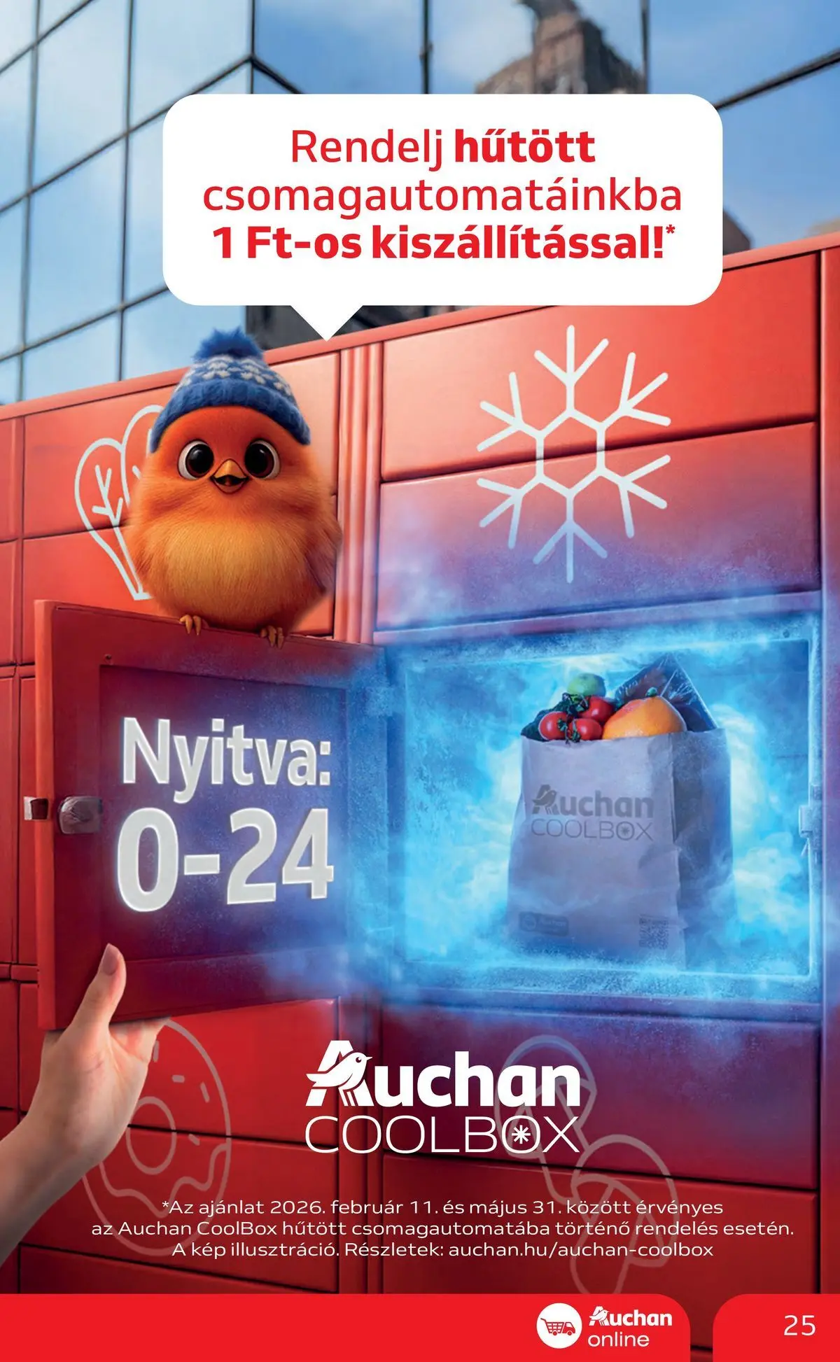 Auchan akciós újság Debrecen - 2026.05.06. -tól/töl > akció, lapozható szórólap 🛍️ | Oldal: 25