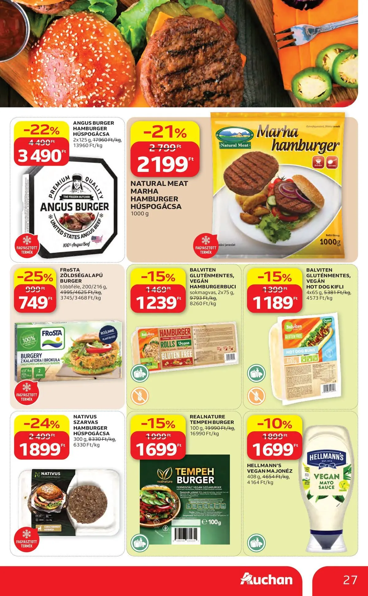 Auchan akciós újság Debrecen - 2026.05.06. -tól/töl > akció, lapozható szórólap 🛍️ | Oldal: 27
