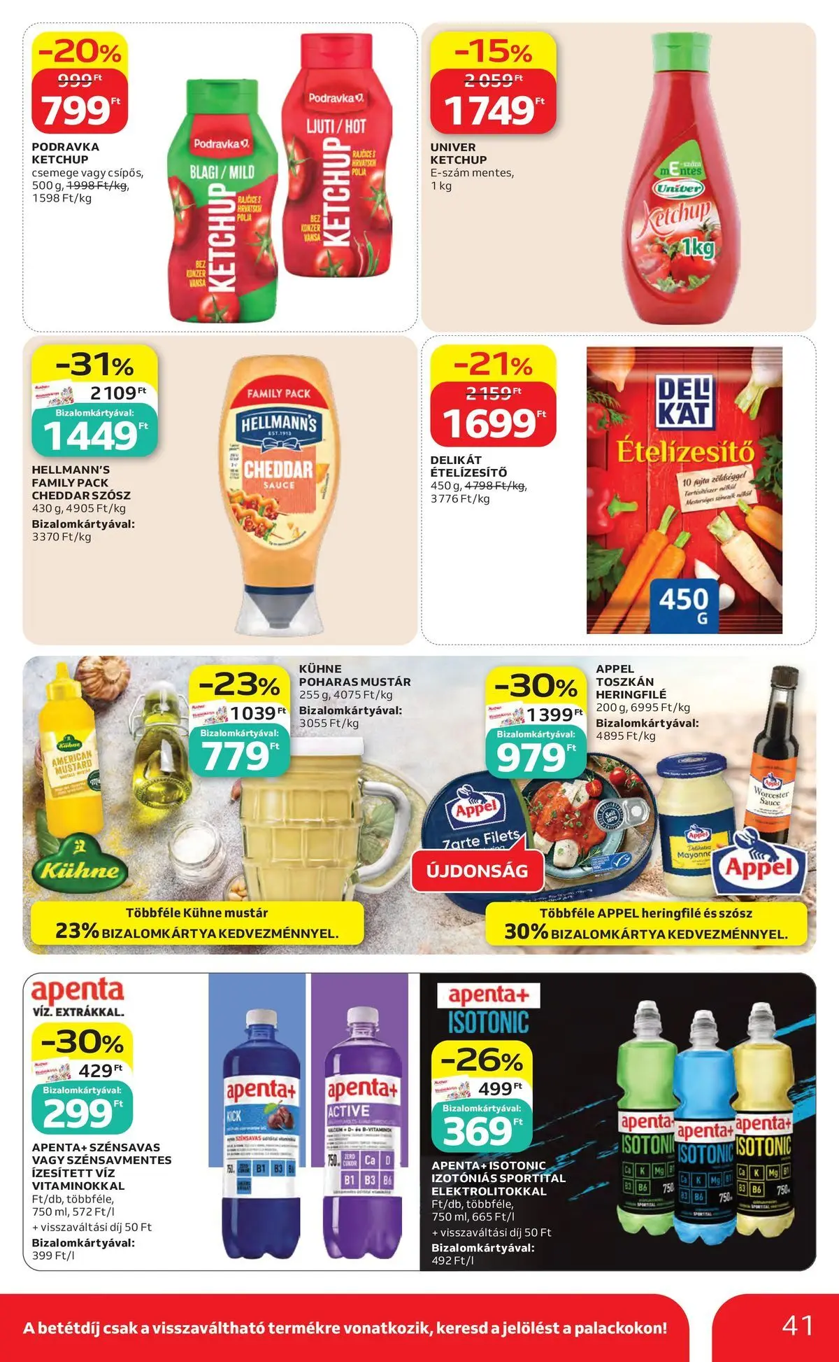 Auchan akciós újság Debrecen - 2026.05.06. -tól/töl > akció, lapozható szórólap 🛍️ | Oldal: 41
