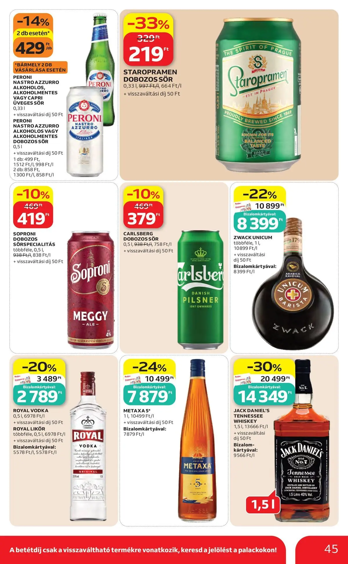 Auchan akciós újság Debrecen - 2026.05.06. -tól/töl > akció, lapozható szórólap 🛍️ | Oldal: 45