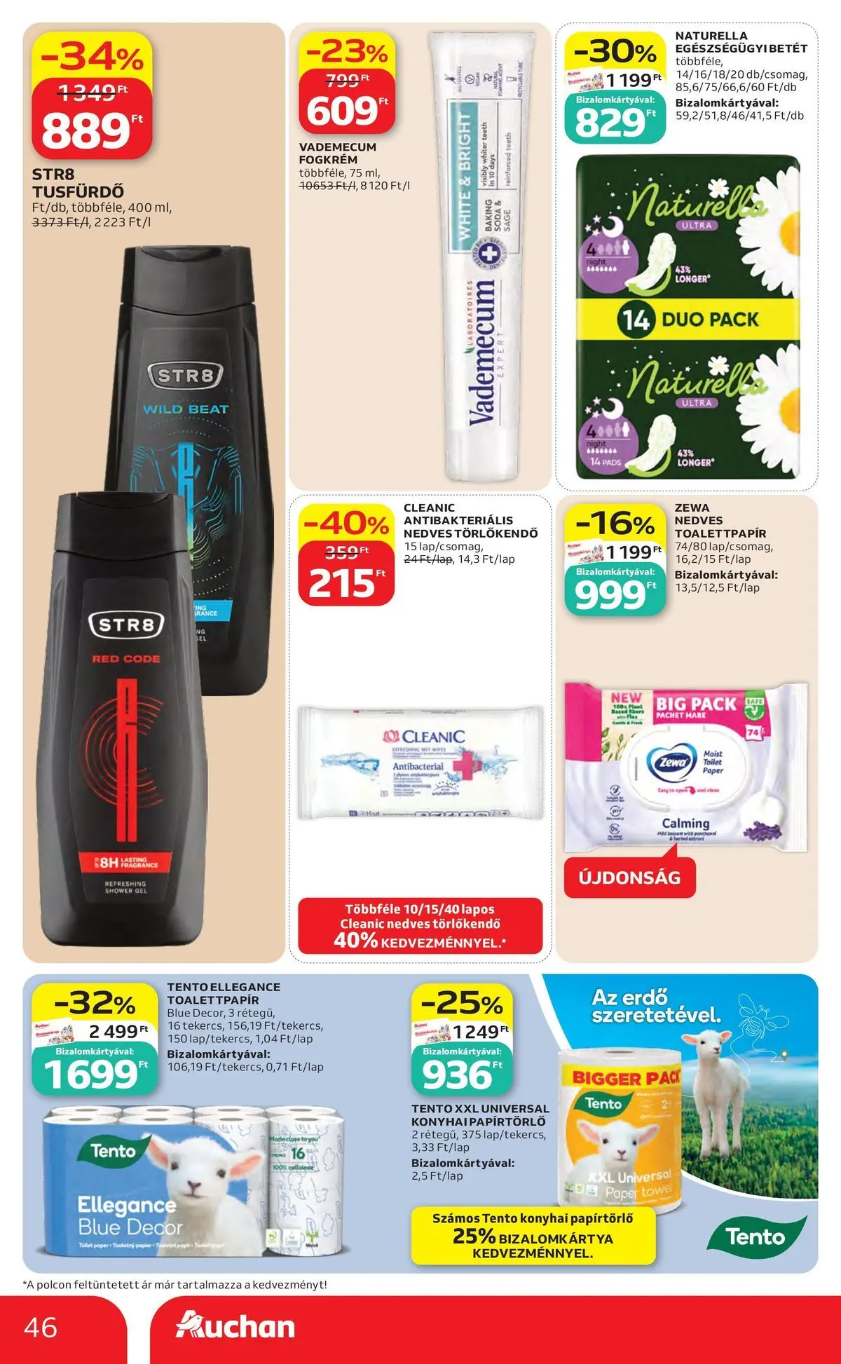 Auchan akciós újság Debrecen - 2026.05.06. -tól/töl > akció, lapozható szórólap 🛍️ | Oldal: 46