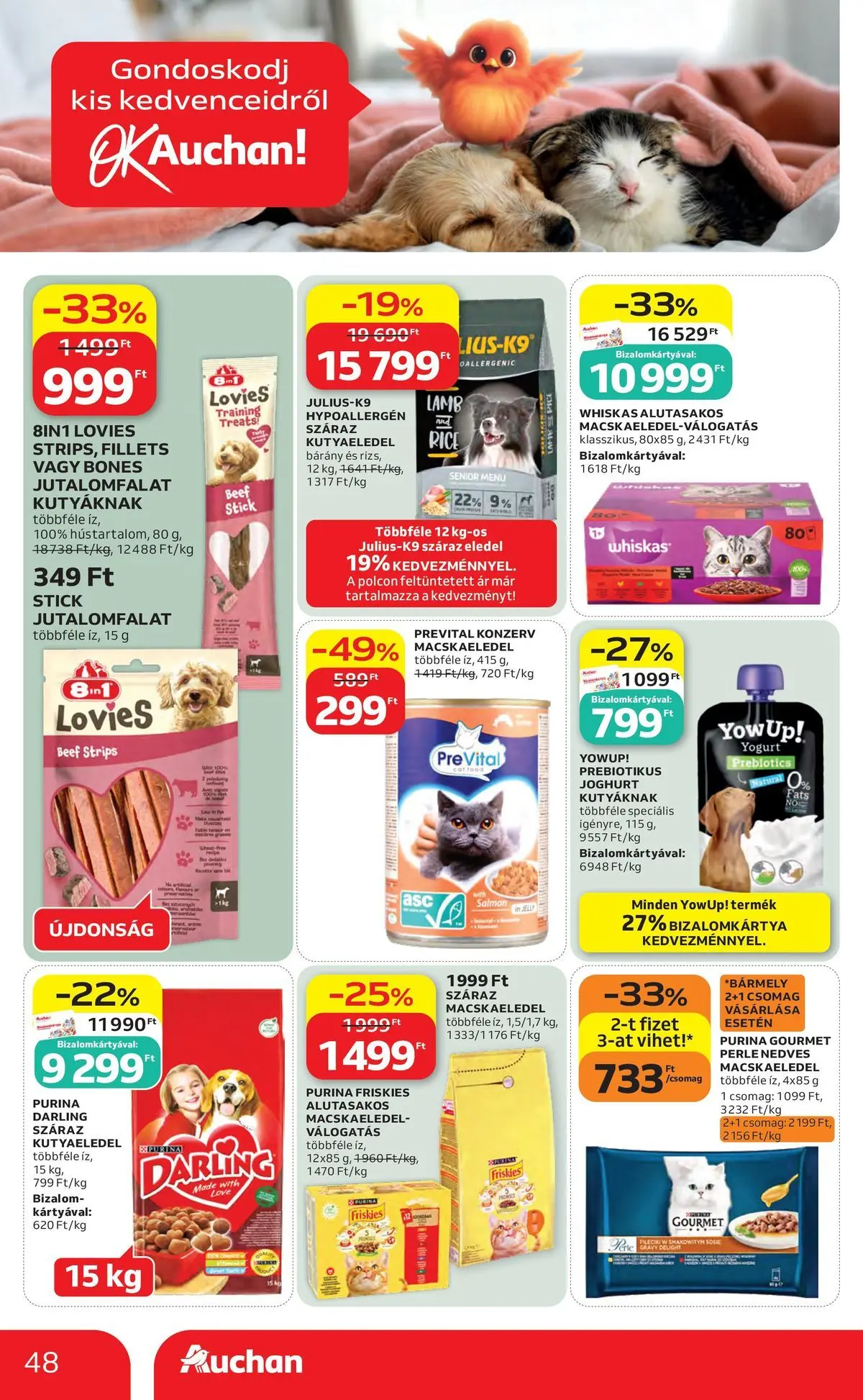 Auchan akciós újság Debrecen - 2026.05.06. -tól/töl > akció, lapozható szórólap 🛍️ | Oldal: 48