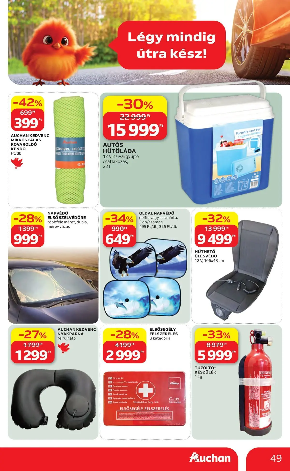 Auchan akciós újság Debrecen - 2026.05.06. -tól/töl > akció, lapozható szórólap 🛍️ | Oldal: 49