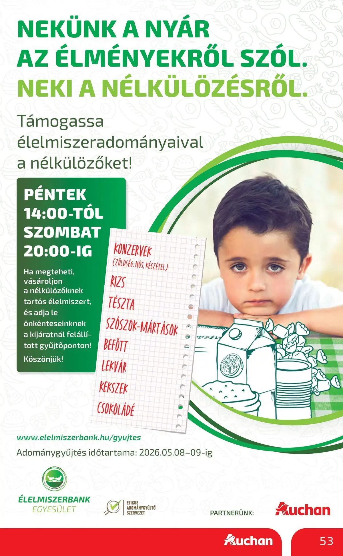 Auchan akciós újság Debrecen - 2026.05.06. -tól/töl > akció, lapozható szórólap 🛍️ | Oldal: 53