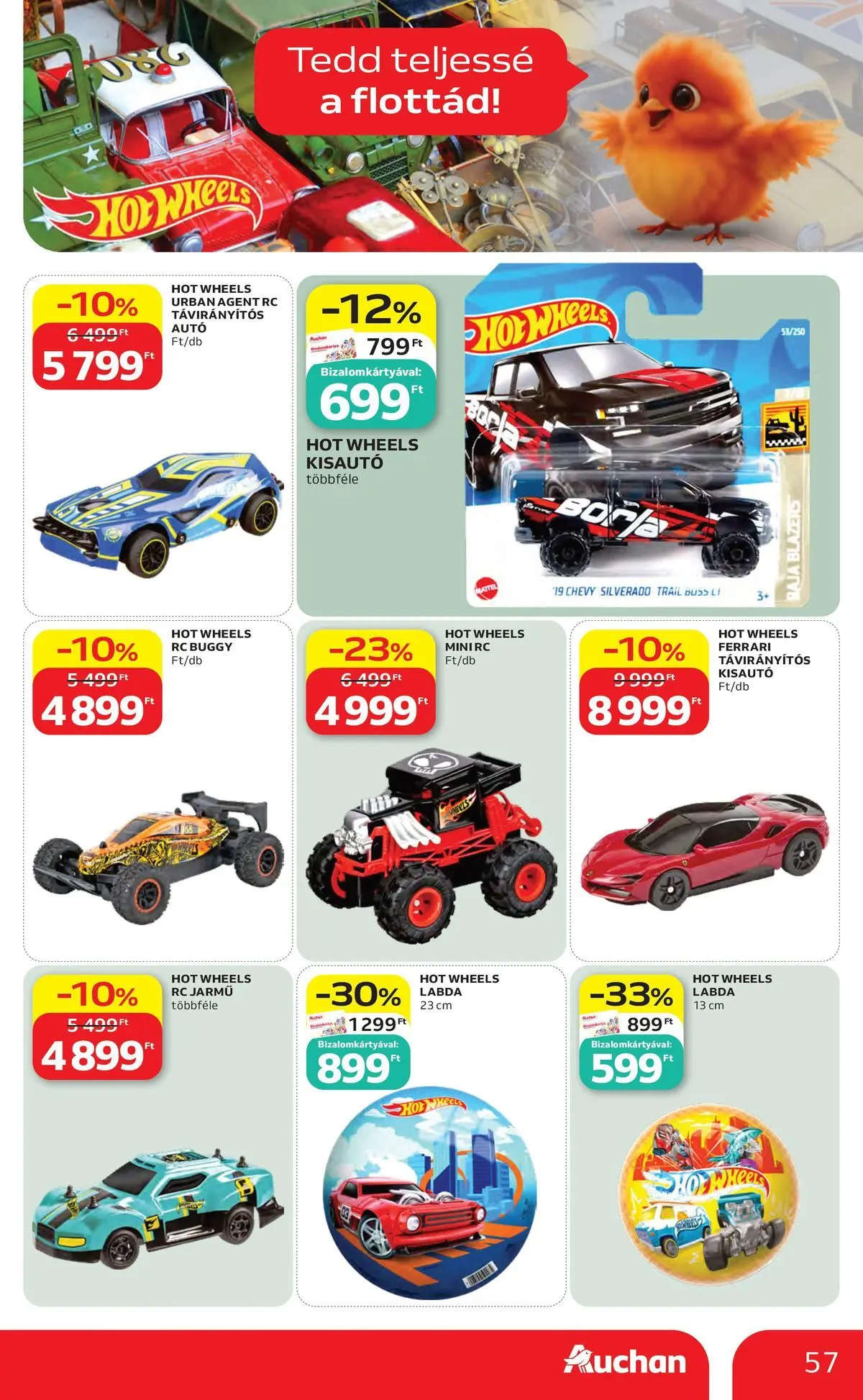 Auchan akciós újság Debrecen - 2026.05.06. -tól/töl > akció, lapozható szórólap 🛍️ | Oldal: 57