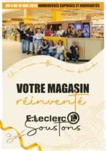 E.Leclerc r&eacute;ouverture - au 16.05.2026