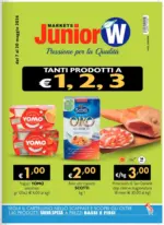 Junior W Tanti prodotti a 1,2,3&euro; - al 20.05.2026