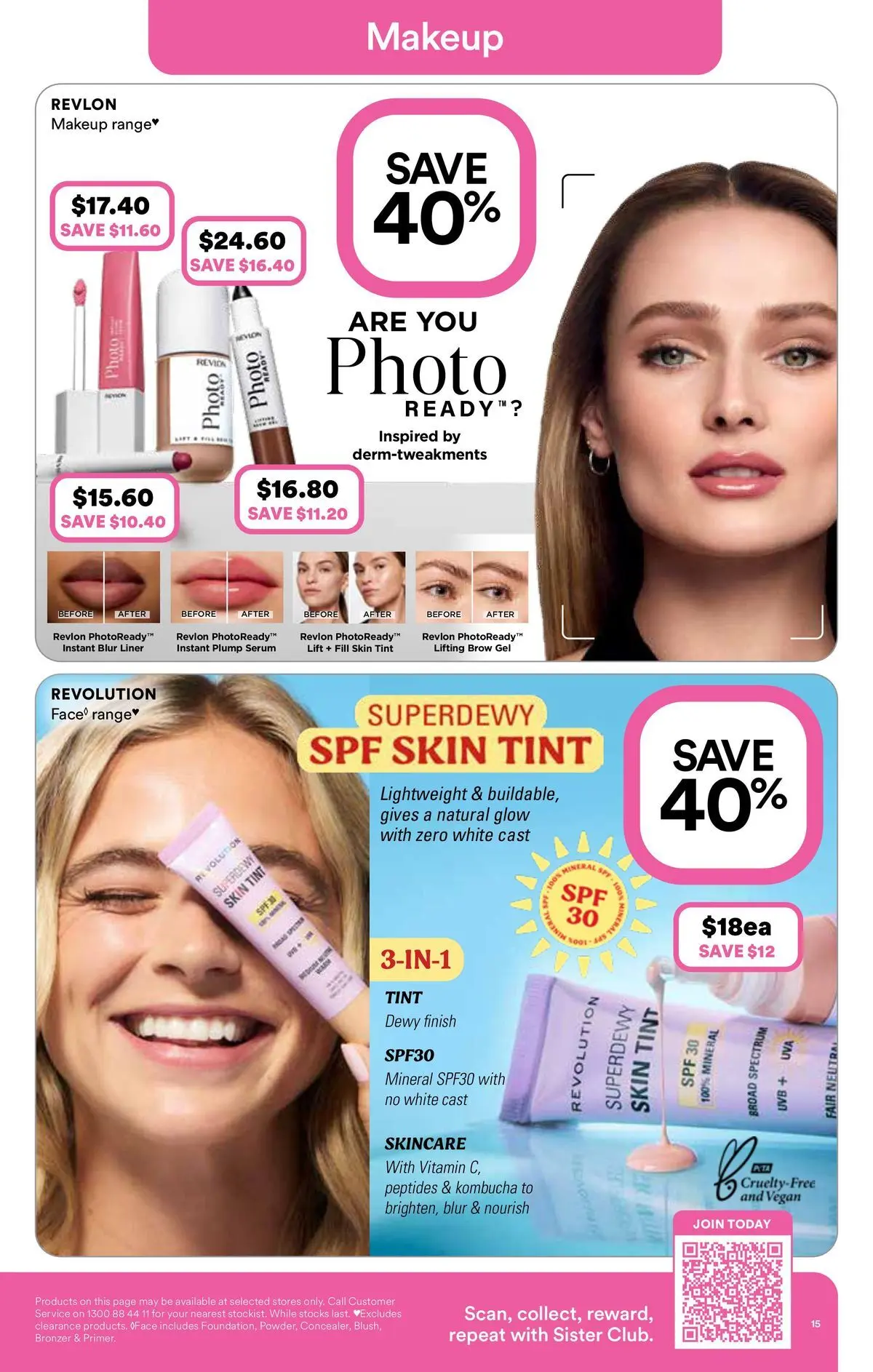 Priceline Pharmacy catalogue Bundoora - 06/05/2026 > weekly / monthly specials | Page: 15 | Products: Bronzer, Makeup, Vitamin