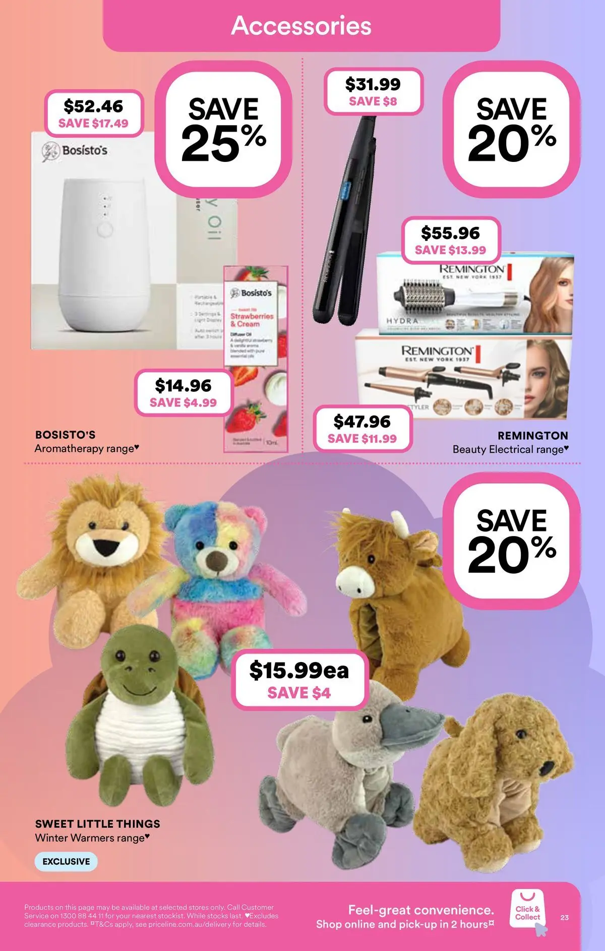 Priceline Pharmacy catalogue Bundoora - 06/05/2026 > weekly / monthly specials | Page: 23 | Products: Oil, Strawberries, Cream, Accessories