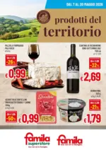 Famila Superstore PRODOTTI DEL TERRITORIO - al 20.05.2026