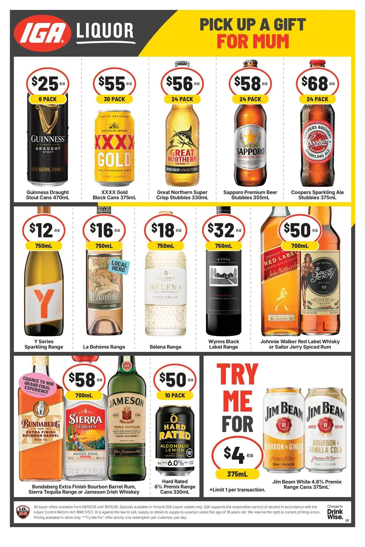 Deals - 2 Week Specials 06/05 - 05/05/2026 > weekly / monthly specials | Page: 2 | Products: Beer, Rum, Lemon, Scotch
