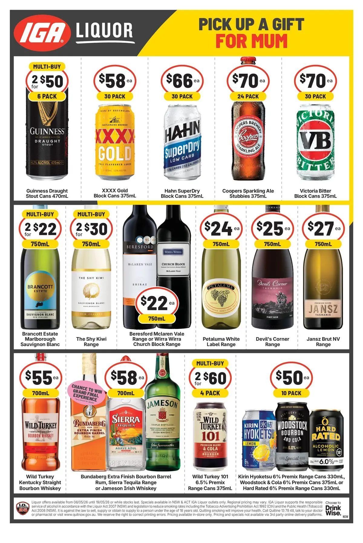 Deals - 2 Week Specials 06/05 - 05/05/2026 > weekly / monthly specials | Page: 2 | Products: Bourbon, Whiskey, Lemon, Turkey