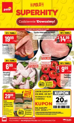 Pogląd oferty "POLOmarket - Nowe promocje w POLOmarket do 12.05" - ważna od 05.05.2026