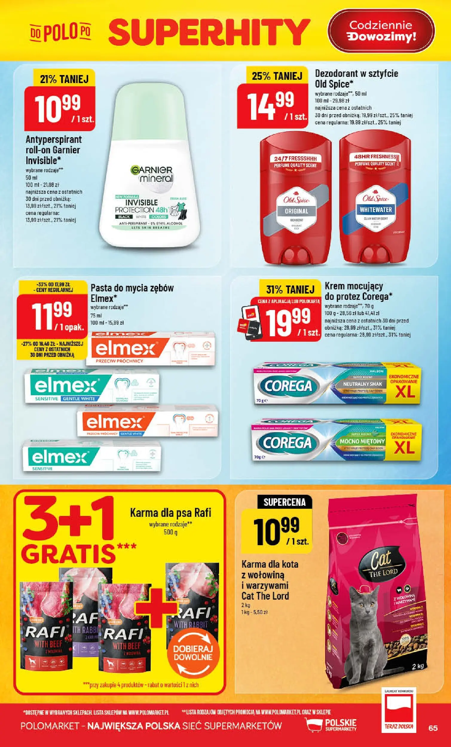 Nowa POLOmarket gazetka od jutra 06.05.2026 | Strona: 65 | Produkty: Wołowina, Krem, Dezodorant, Antyperspirant