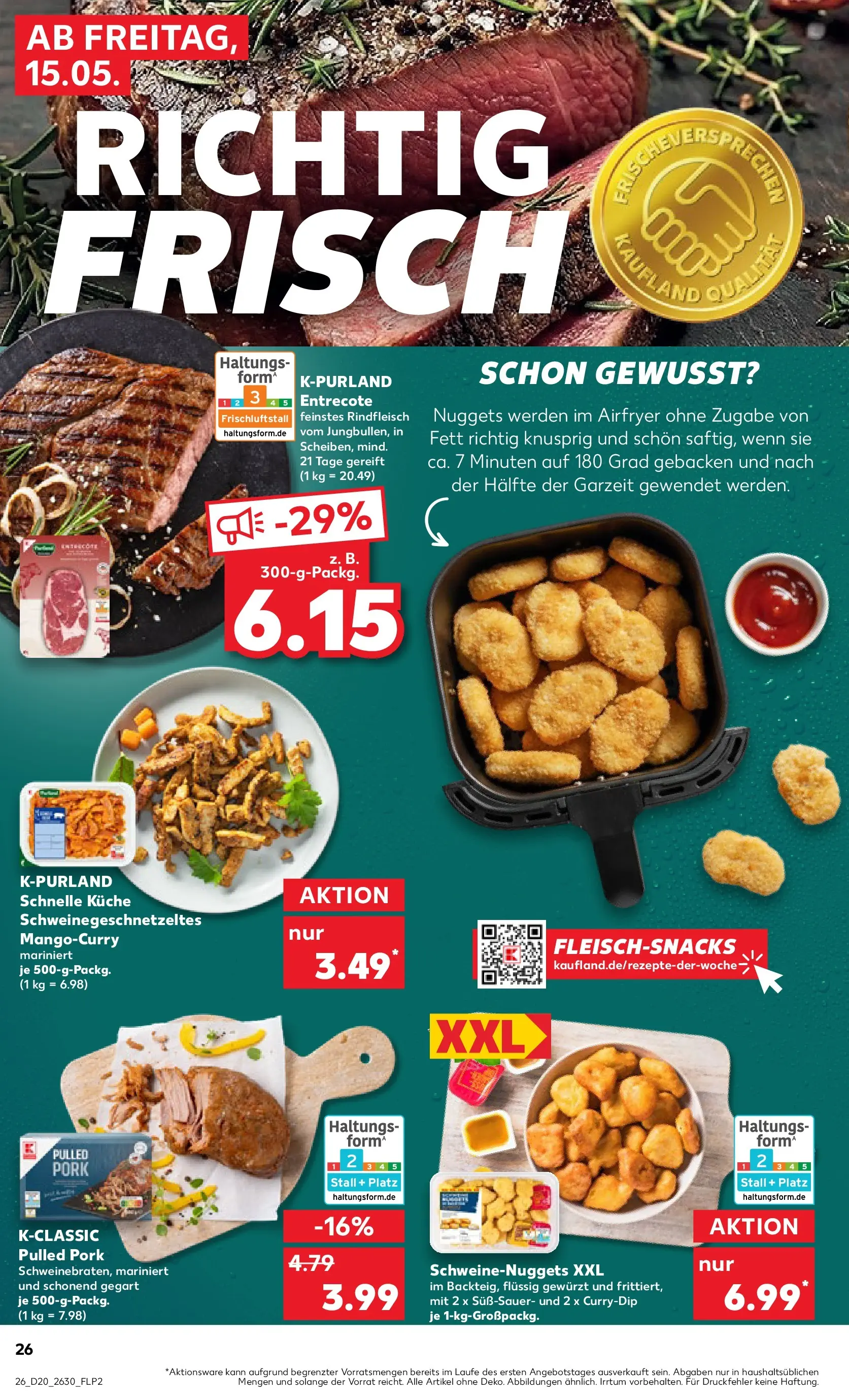 Prospekt Kaufland ab 10.05.2026 » Angebote Online zum Blättern | Seite: 33 | Produkte: Küche, Entrecote, Rindfleisch