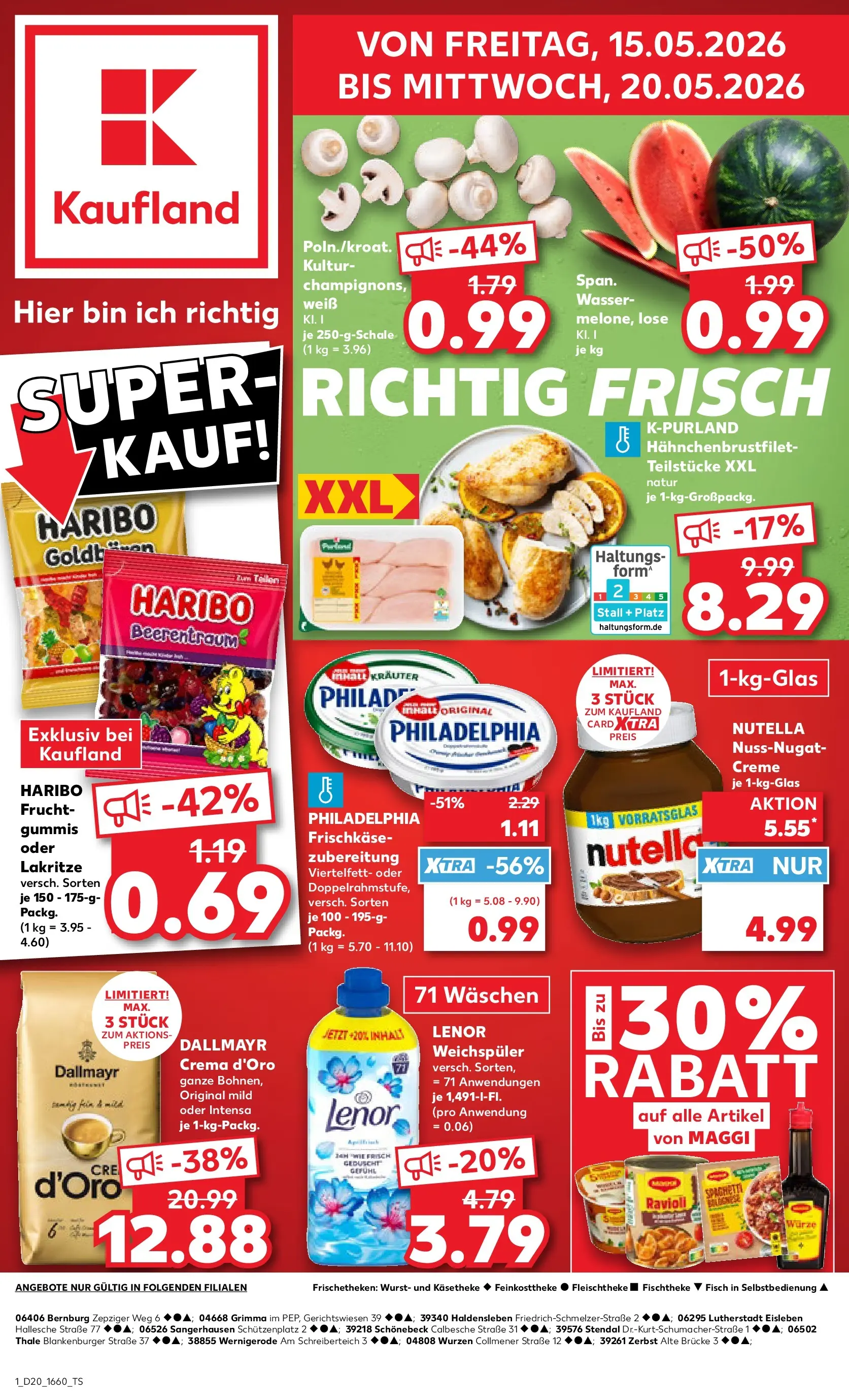 Prospekt Kaufland ab 10.05.2026 » Angebote Online zum Blättern | Seite: 8 | Produkte: Maggi, Creme, Fisch, Wurst