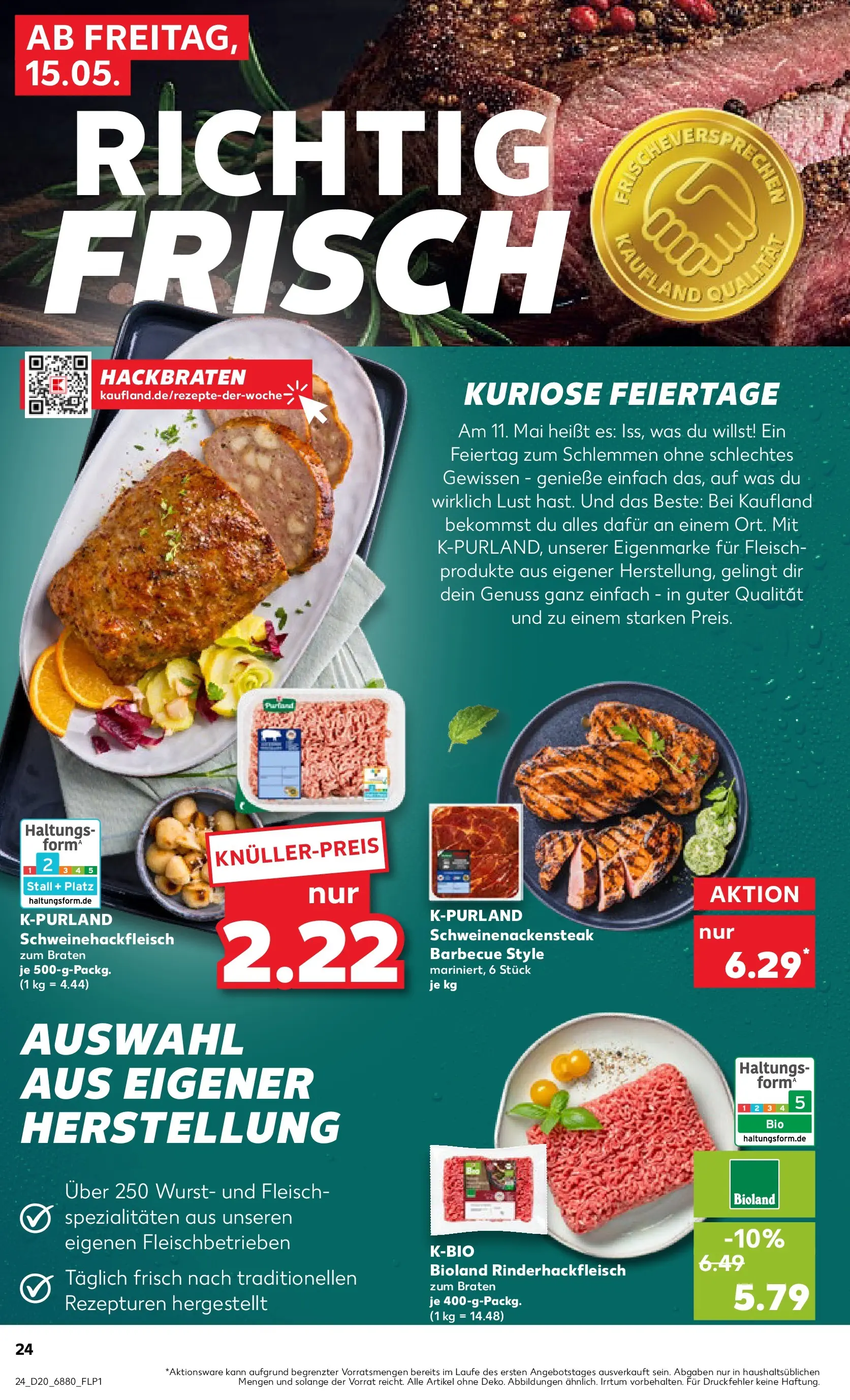 Prospekt Kaufland ab 10.05.2026 » Angebote Online zum Blättern | Seite: 31 | Produkte: Wurst, Steak, Fleisch