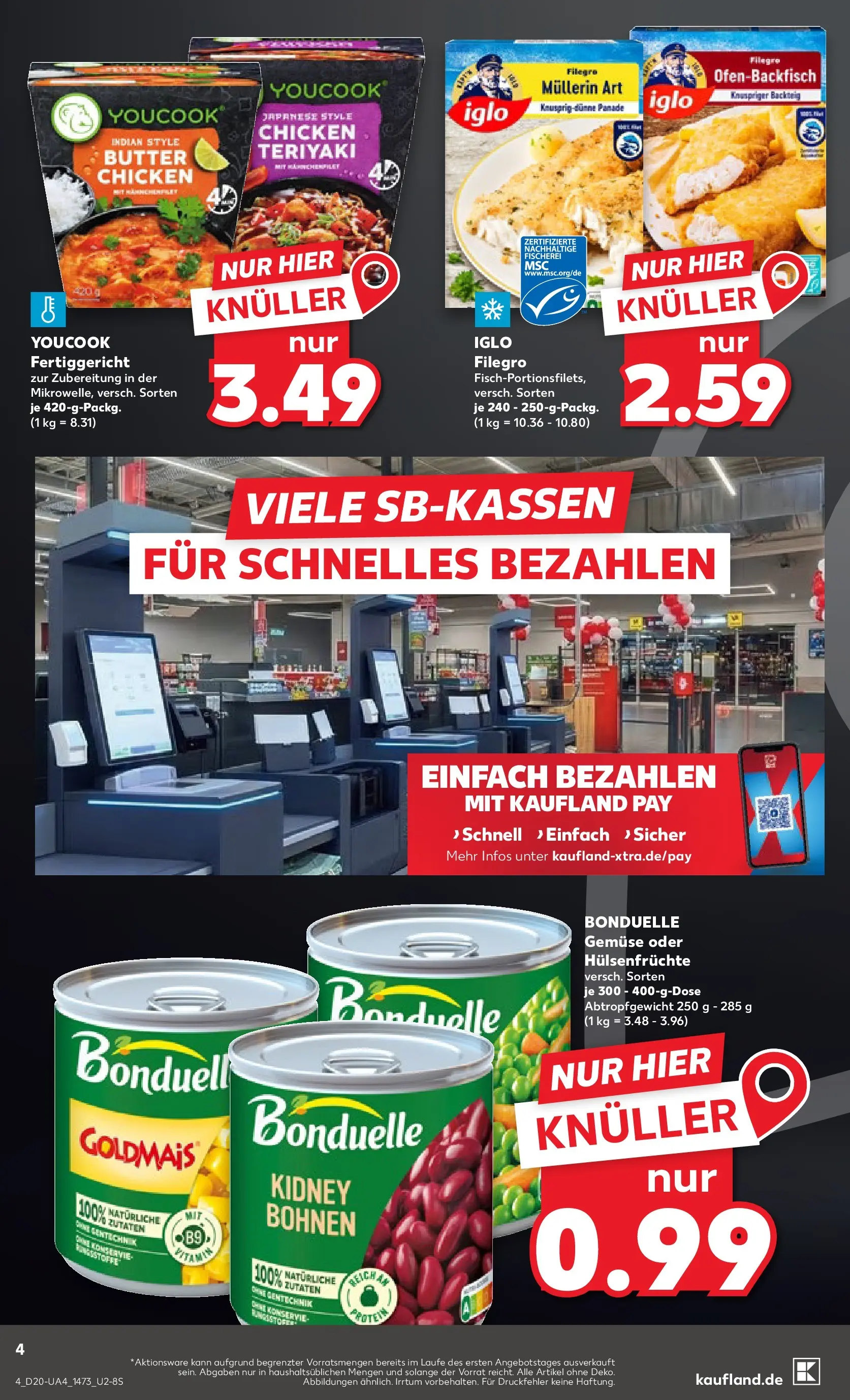 Prospekt Kaufland ab 10.05.2026 » Angebote Online zum Blättern | Seite: 11 | Produkte: Youcook, Butter, Iglo, Gemüse