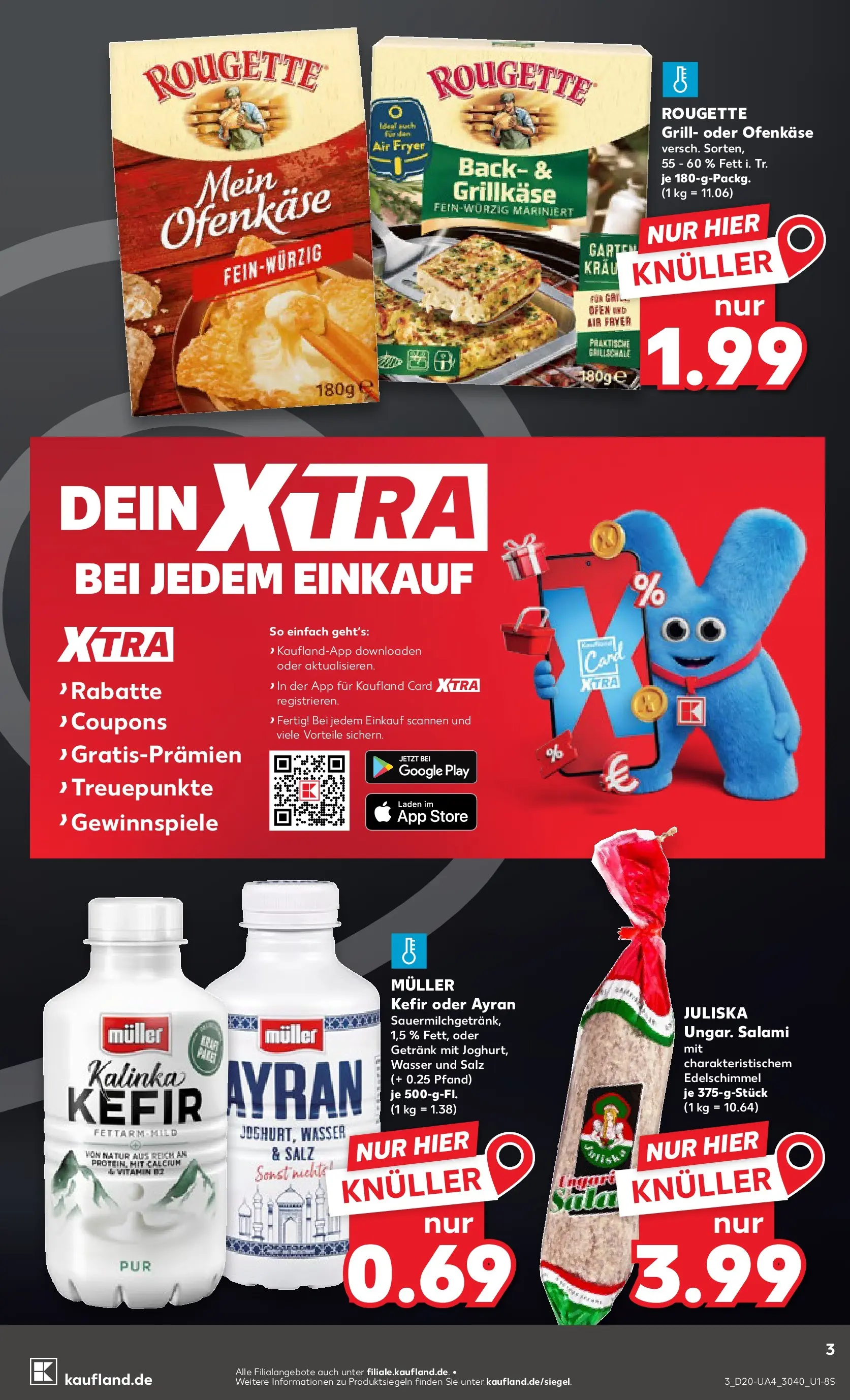 Prospekt Kaufland ab 10.05.2026 » Angebote Online zum Blättern | Seite: 10 | Produkte: Kefir, Wasser, Salz, Salami