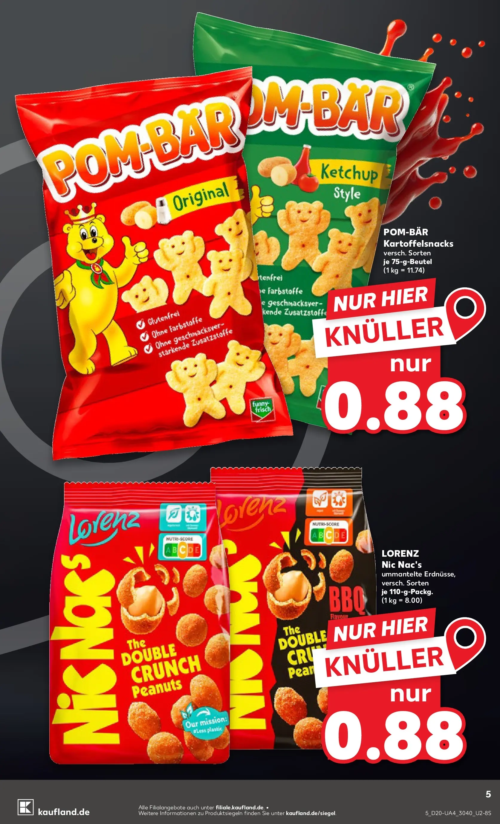 Prospekt Kaufland ab 10.05.2026 » Angebote Online zum Blättern | Seite: 12 | Produkte: Funny frisch, POM-BÄR, Ketchup