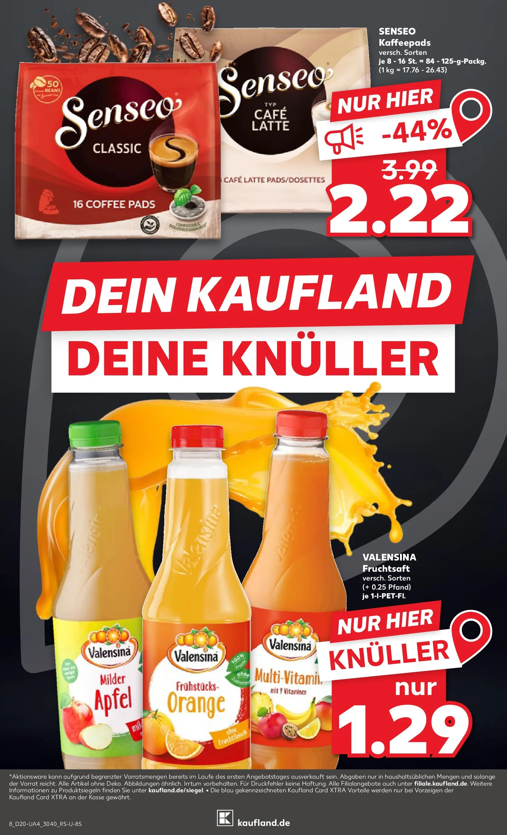 Prospekt Kaufland ab 10.05.2026 » Angebote Online zum Blättern | Seite: 15 | Produkte: Kaffeepads, Äpfel, Valensina, Senseo kaffeepads