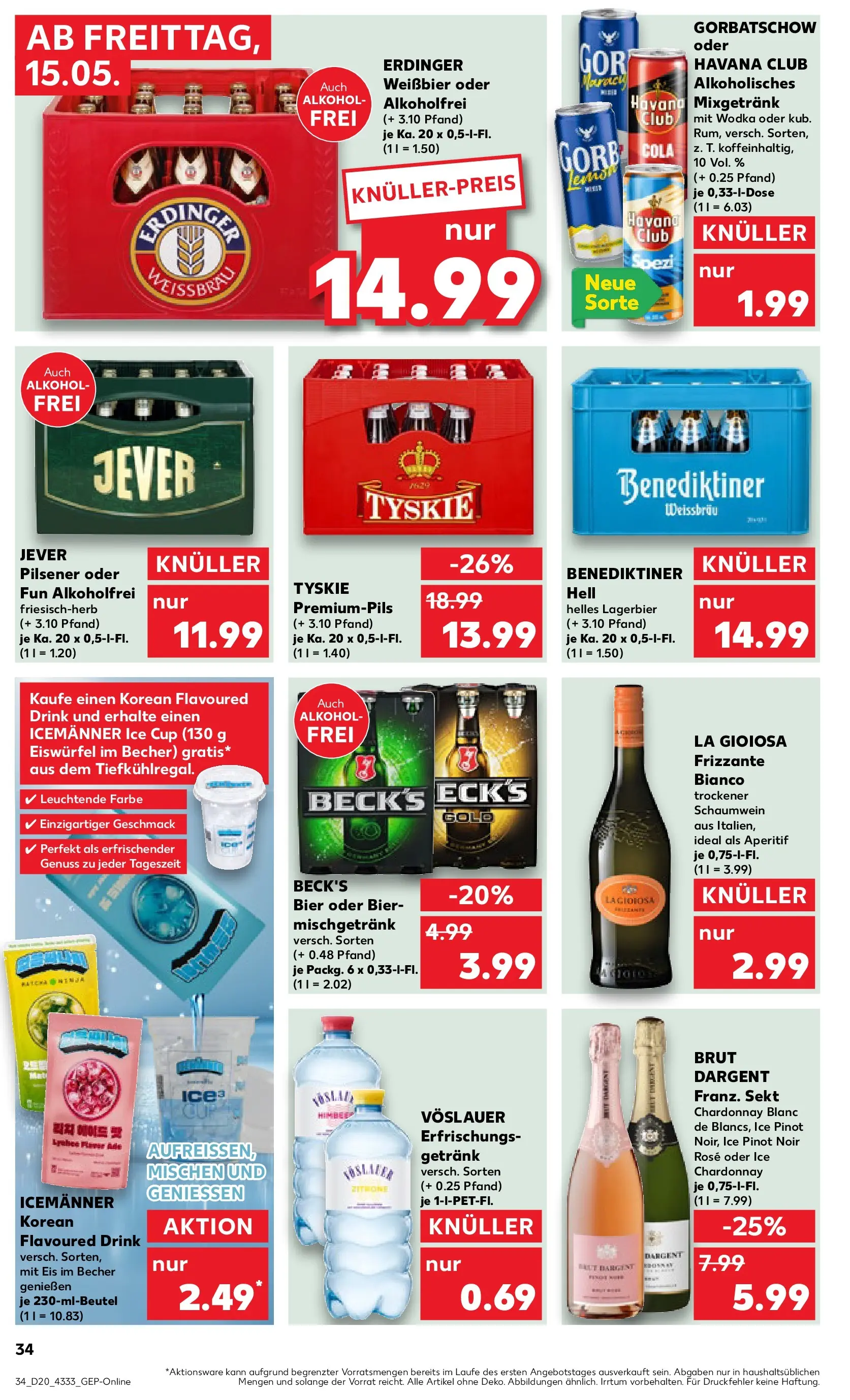 Prospekt Kaufland ab 10.05.2026 » Angebote Online zum Blättern | Seite: 41 | Produkte: Tyskie, Erdinger, Cola, Jever