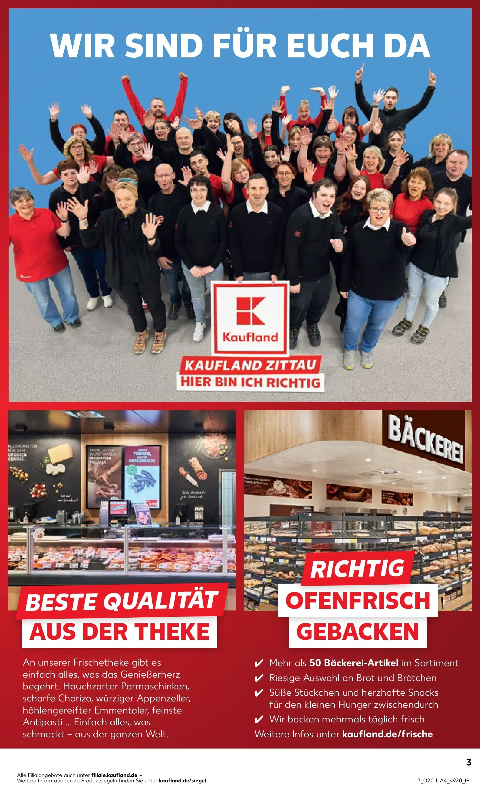 Prospekt Kaufland ab 10.05.2026 » Angebote und Werbung Online | Seite: 10 | Produkte: Bäckerei, Theke, Brot Prospekt Kaufland ab 10.05.2026 » Angebote Online zum Blättern | Seite: 10 | Produkte: Bäckerei, Theke, Brot