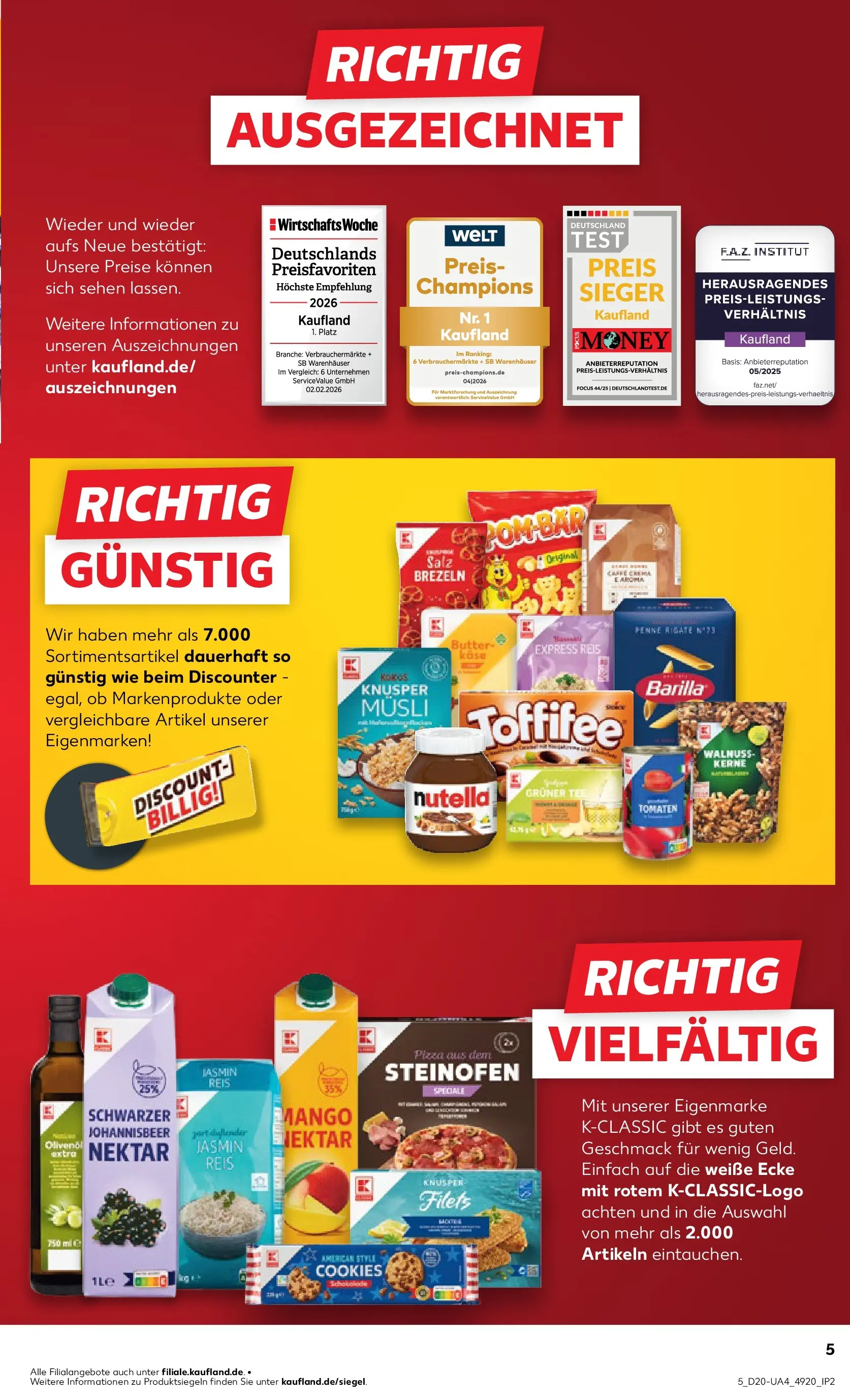 Prospekt Kaufland ab 10.05.2026 » Angebote und Werbung Online | Seite: 12 | Produkte: Musli, Barilla, Tomaten, POM-BÄR Prospekt Kaufland ab 10.05.2026 » Angebote Online zum Blättern | Seite: 12 | Produkte: Musli, Barilla, Tomaten, POM-BÄR
