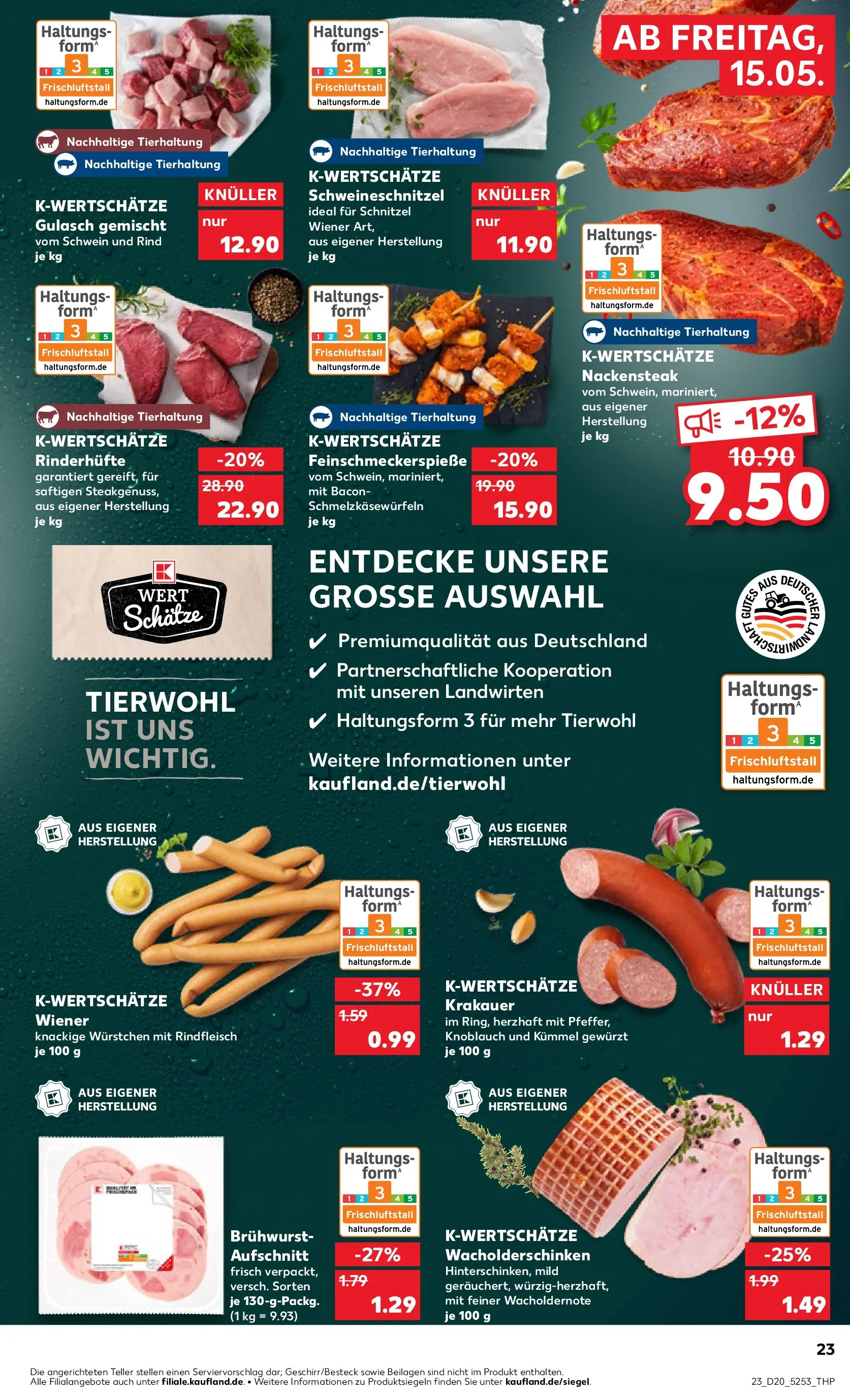 Prospekt Kaufland ab 10.05.2026 » Angebote Online zum Blättern | Seite: 30 | Produkte: Schnitzel, Gulasch, Knoblauch, Rindfleisch