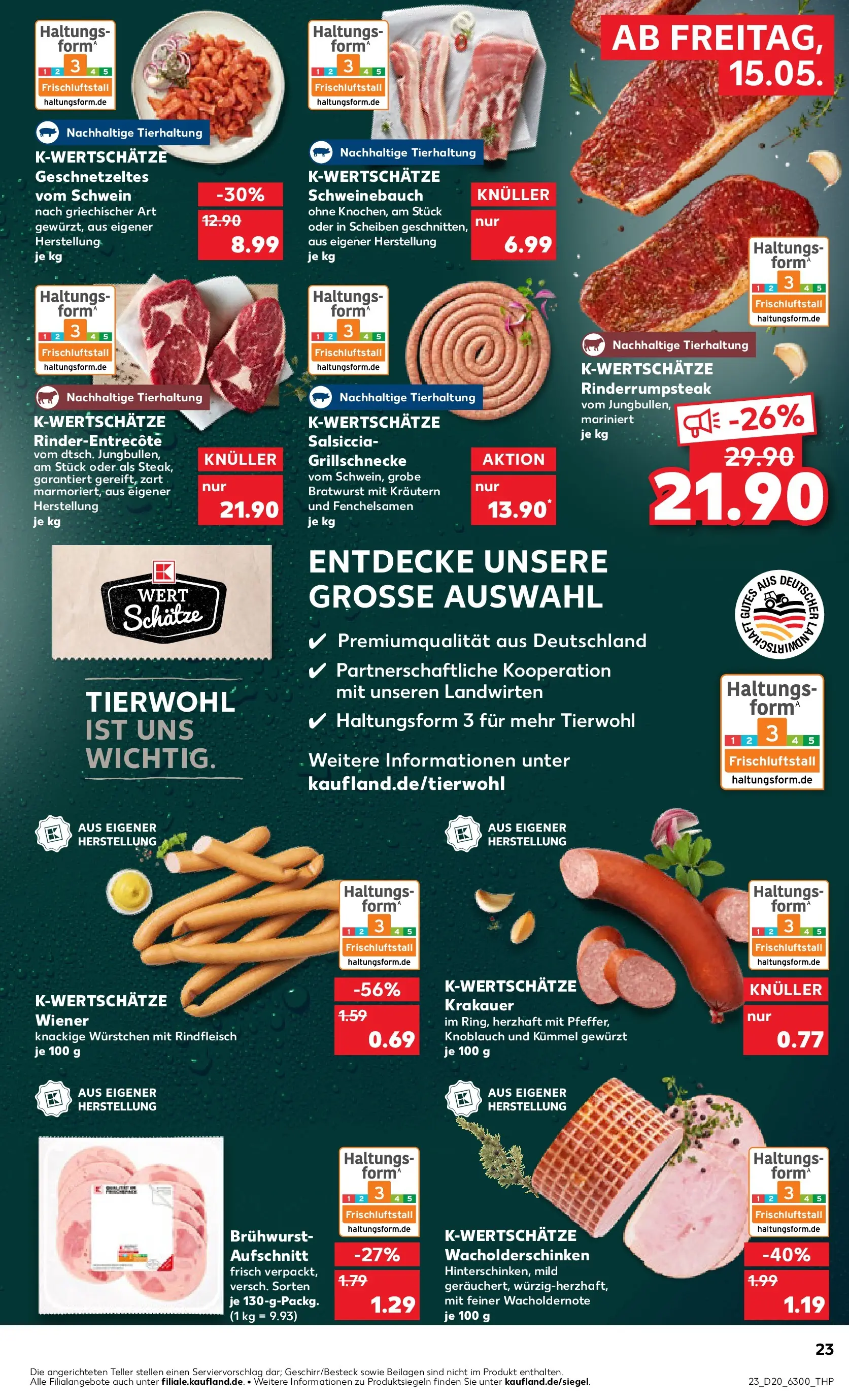 Prospekt Kaufland ab 10.05.2026 » Angebote Online zum Blättern | Seite: 30 | Produkte: Entrecote, Knoblauch, Rindfleisch, Steak