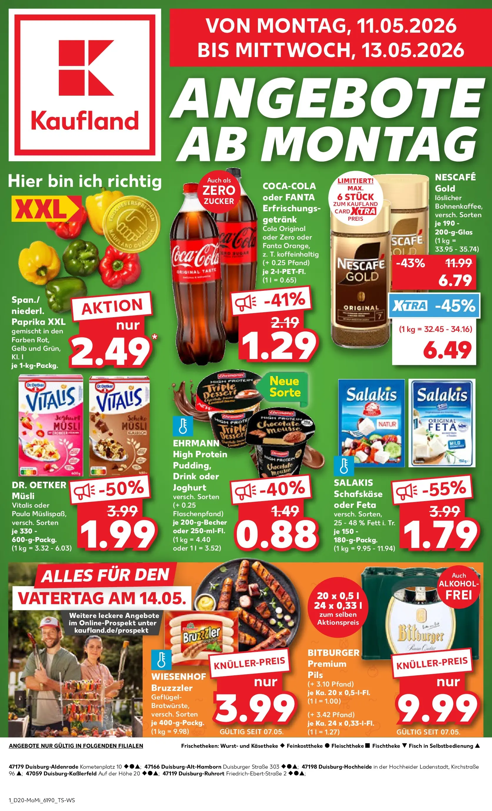 Prospekt Kaufland ab 10.05.2026 » Angebote Online zum Blättern | Seite: 1
