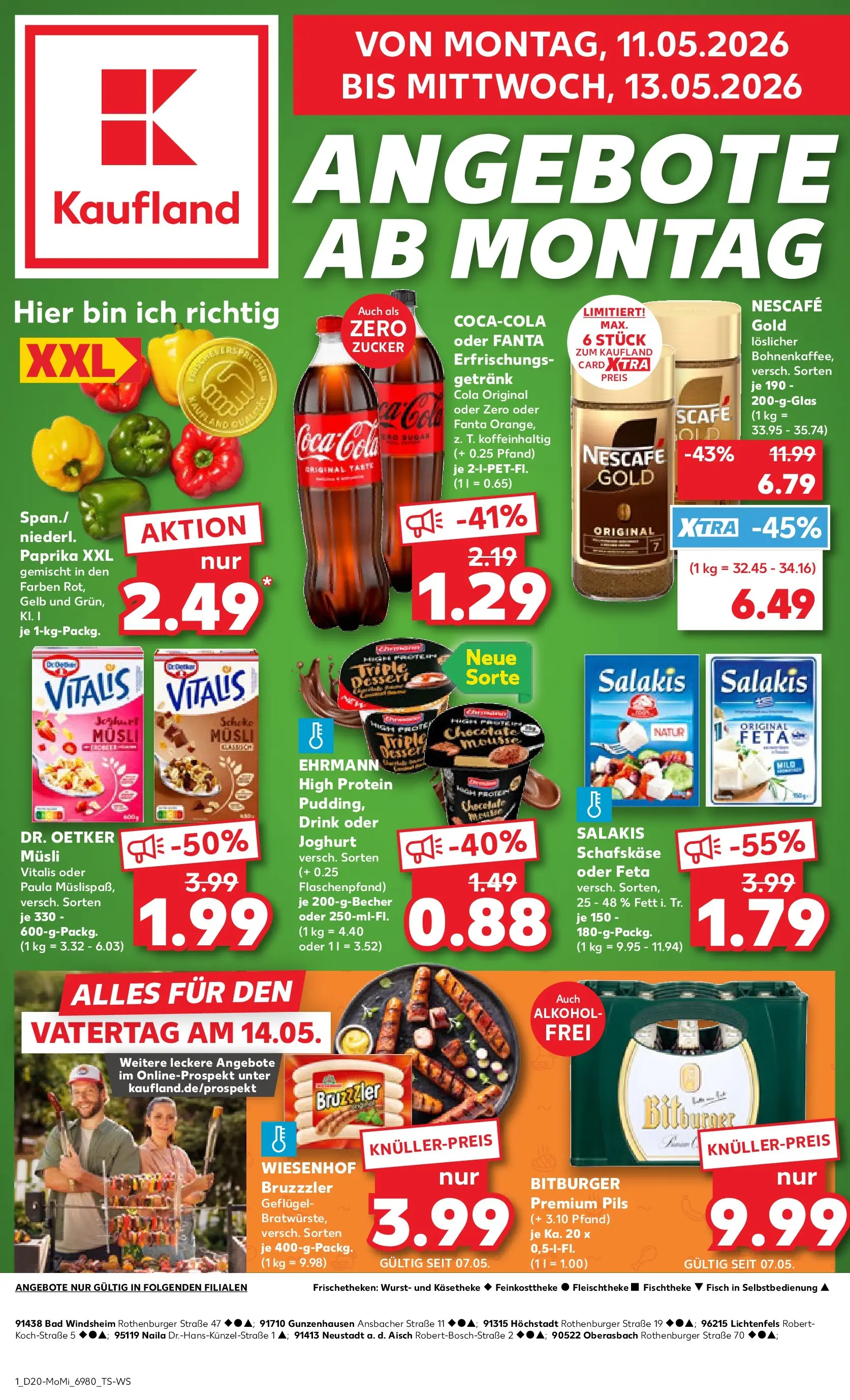 Prospekt Kaufland ab 10.05.2026 » Angebote Online zum Blättern | Seite: 1