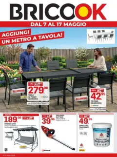 Anteprima del volantino Brico OK - Aggiungi un metro a tavola! valido a partire dal 06.05.2026