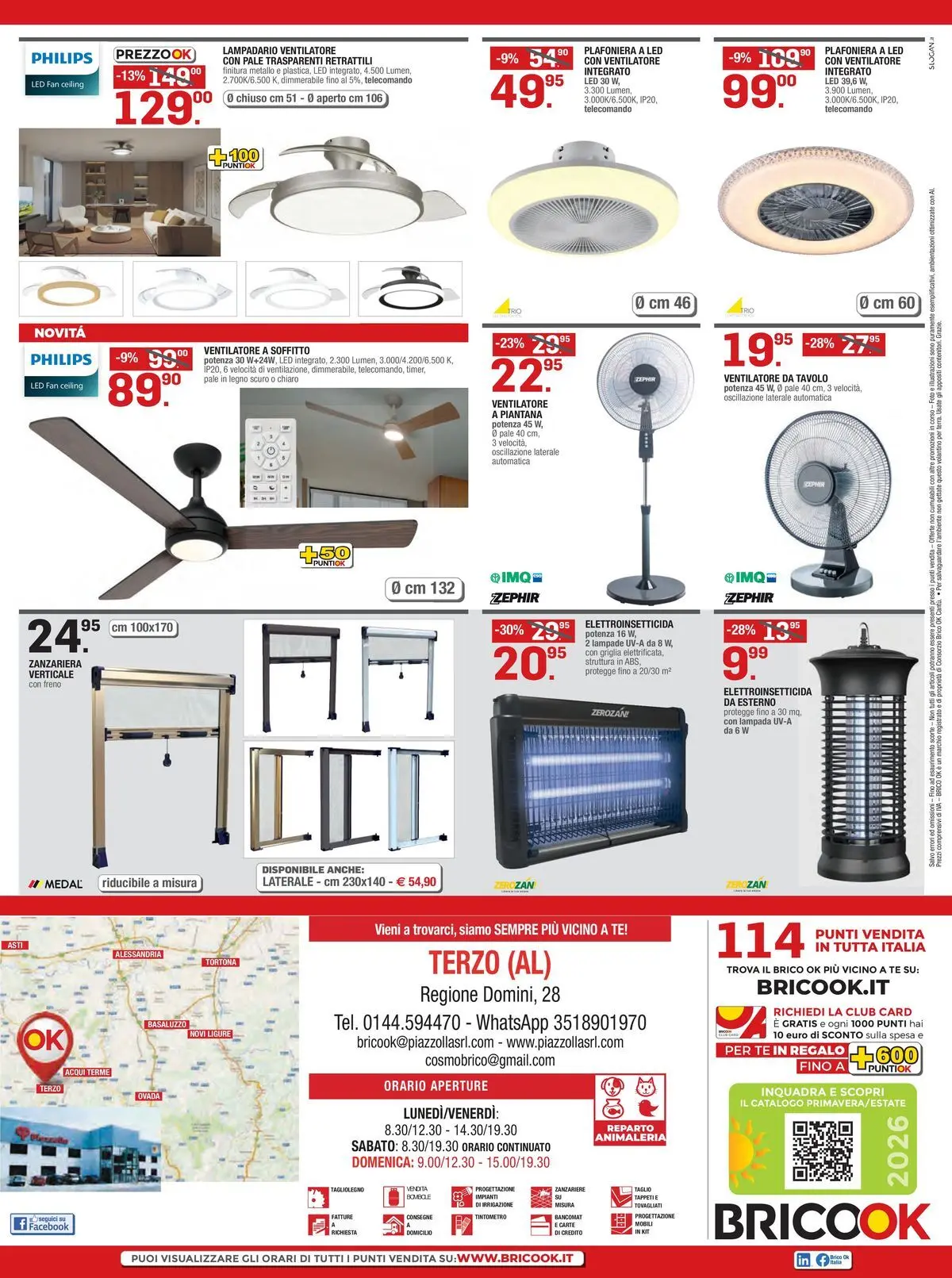 Nuovo Brico OK - Aggiungi un metro a tavola! dal 06/05/2026 > offerte anteprima 🛍️ | Pagina: 8 | Prodotti: Ventilatore, Telecomando, Uva, Griglia