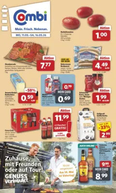 Combi Prospekt Borchen ab 11.05.2026 gültig Combi Prospekt Borchen ab 11.05.2026 gültig