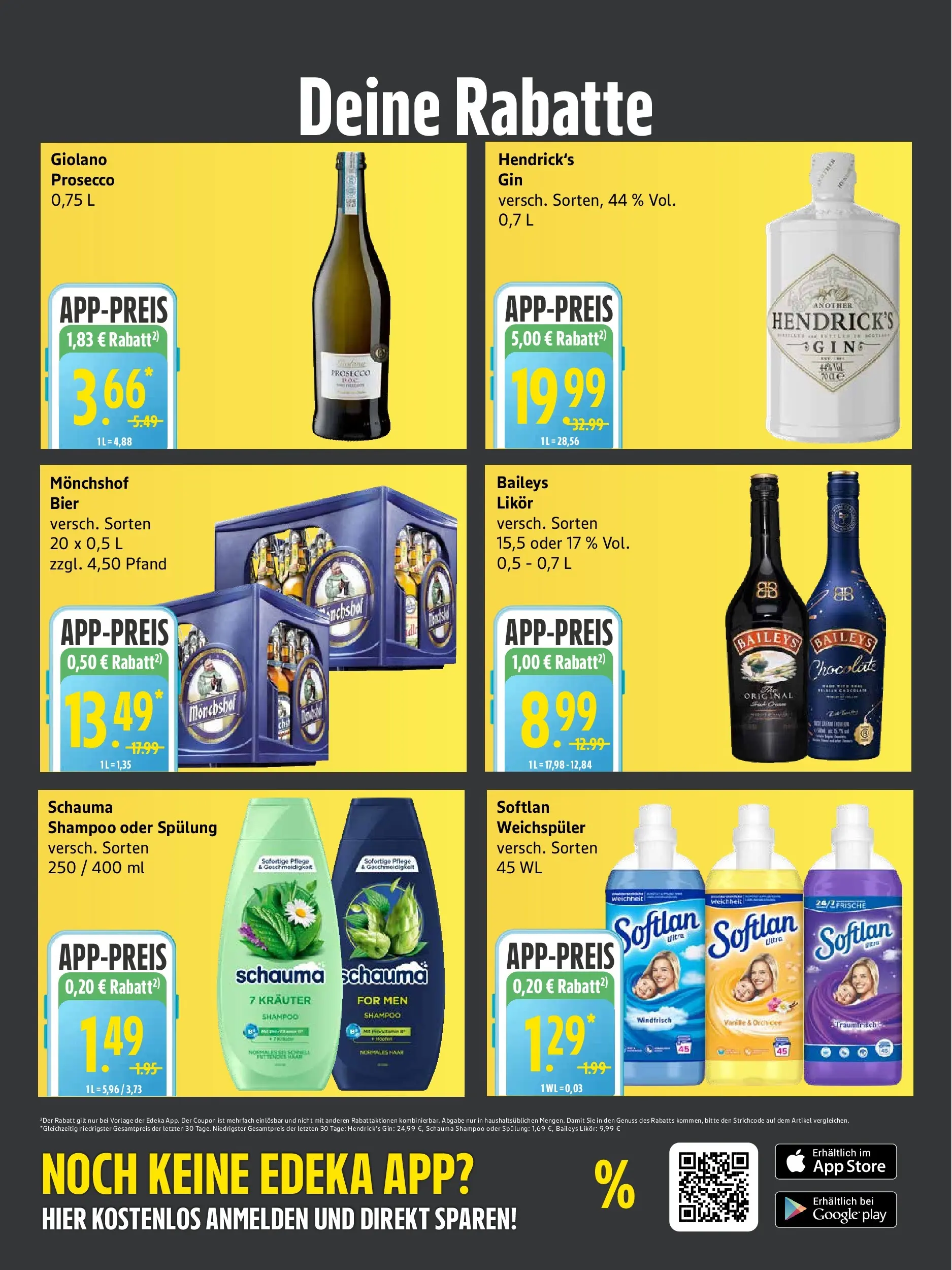 Edeka prospekt Neu Wulmstorf	 (ab 04.05.2026) » Angebote Online | Seite: 6 | Produkte: Monchshof, Schauma shampoo, Orchidee, Baileys