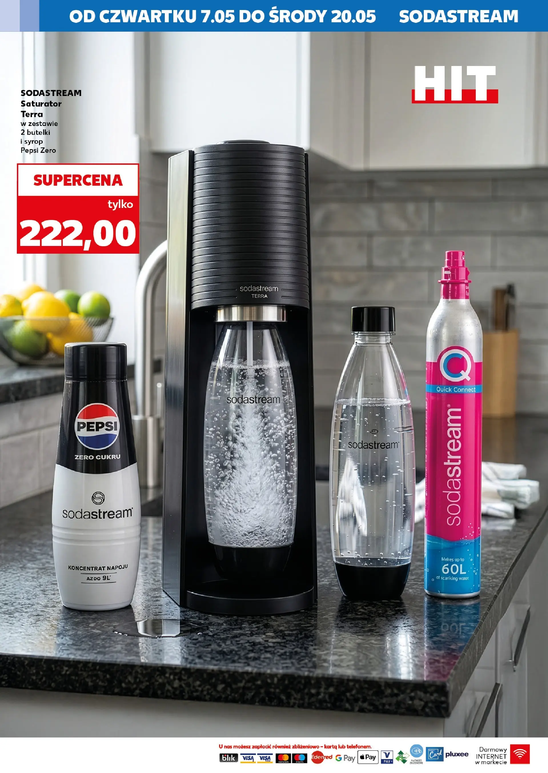 Kaufland gazetka - Złap Okazje od 07.05.2026 - od jutra PDF | Strona: 2 | Produkty: Karta, Syrop, Pepsi, Sodastream