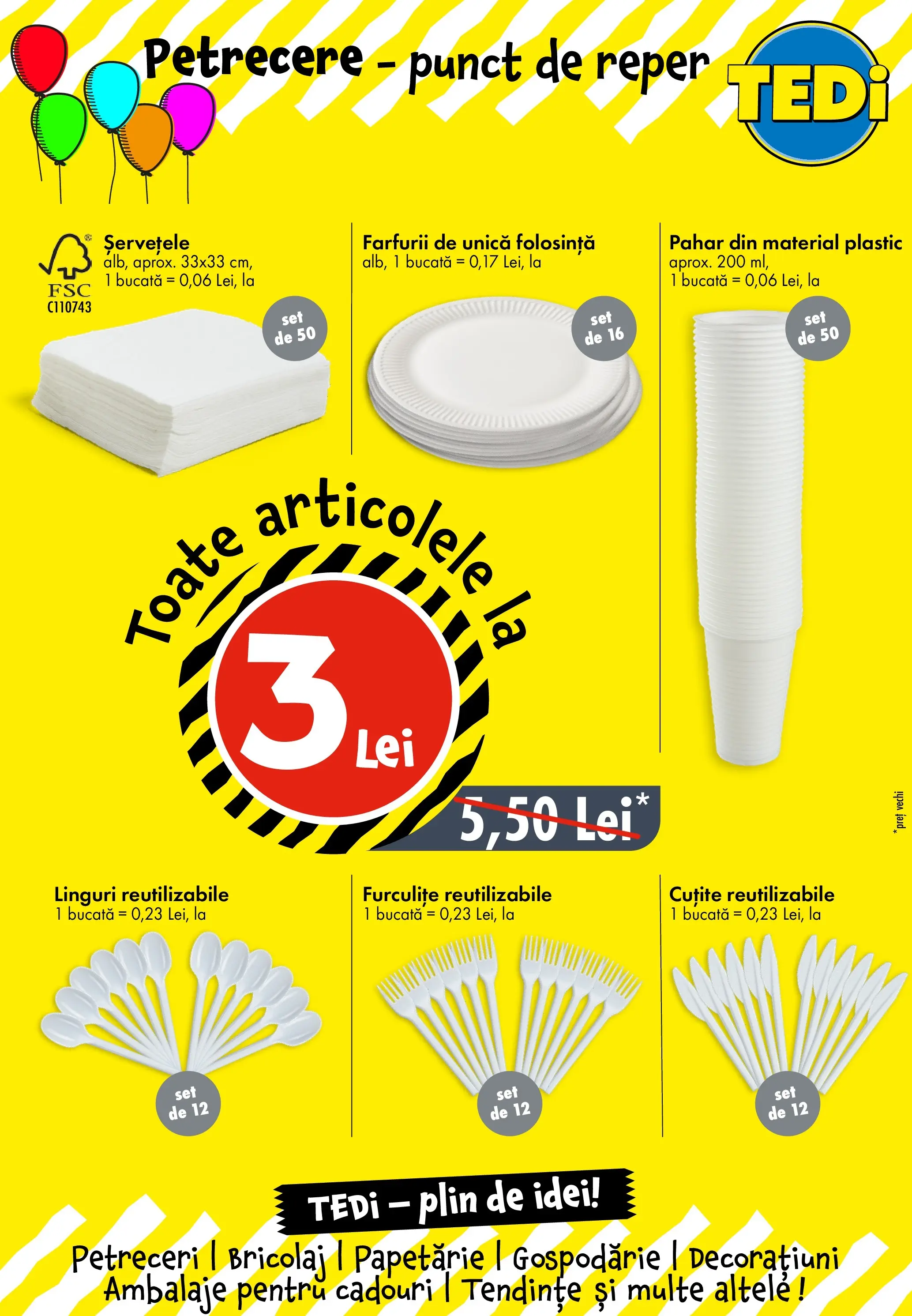 TEDi - Catalog TEDi până în data de 16.05.2026 - Oferta 09.05.2026 - 16.05.2026 | Pagină: 9 | Produse: Linguri