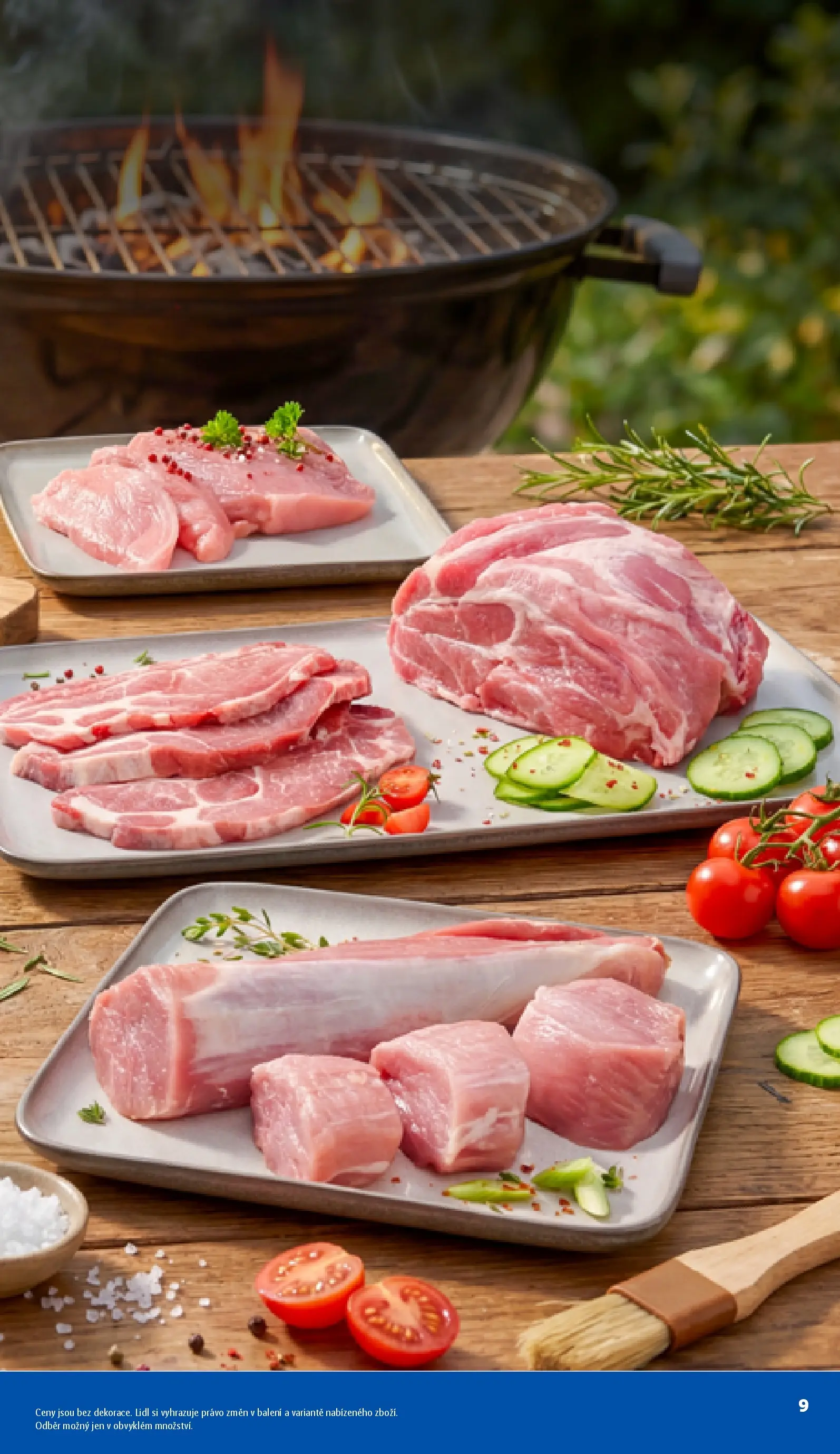 Lidl leták od 04.05.2026 - Nový akční leták | Strana: 9 | Produkty: Vepřové maso, Maso