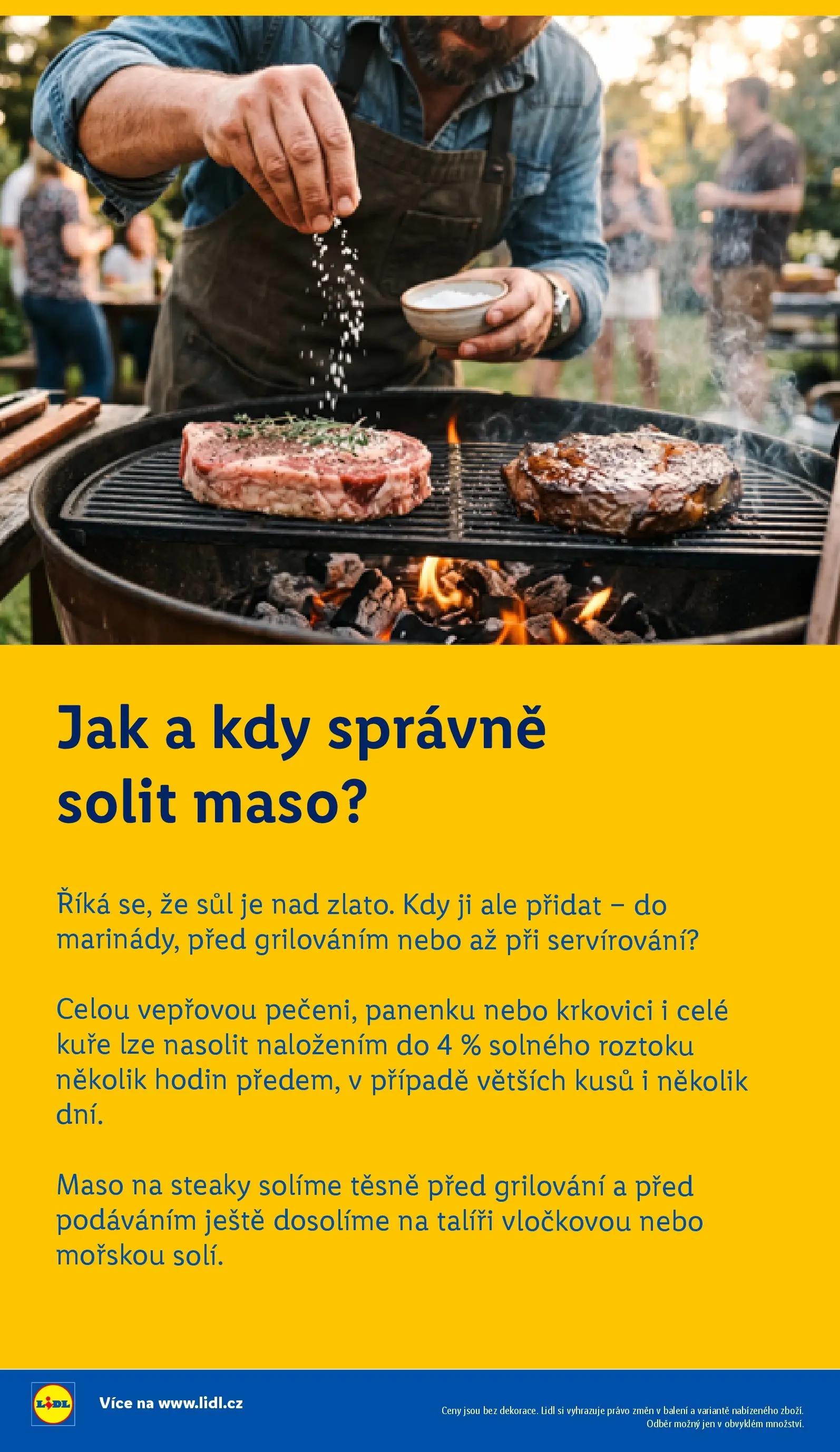 Lidl leták od 04.05.2026 - Nový akční leták | Strana: 12 | Produkty: Grilování, Maso, Kuře