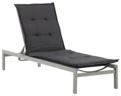 Liegenauflage Cushion ca. 60x193 cm Dunkelgrau