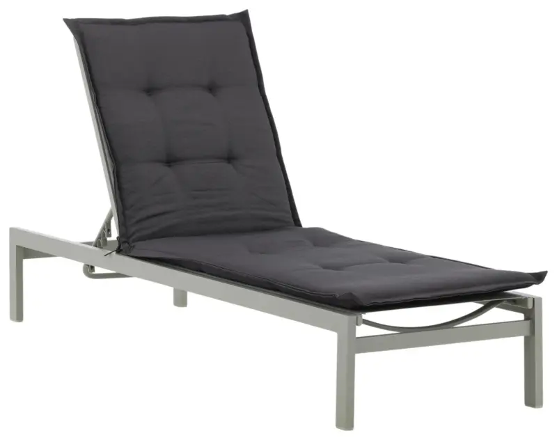 Liegenauflage Cushion ca. 60x193 cm Dunkelgrau