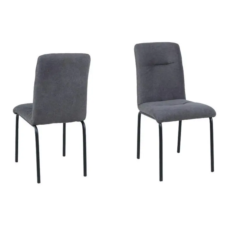 Stuhl-Set dunkelgrau, B: 44,5cm